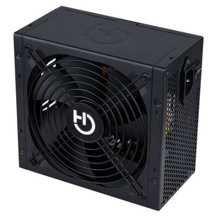 Hiditec BZ650 Fuente de Alimentación 650W ATX 80 Plus Bronze, Ventilador de 140mm Ultra Silencioso, Cables Planos, 2x EPS12V, 4x PCIe 6+2, 5 Años de Garantía